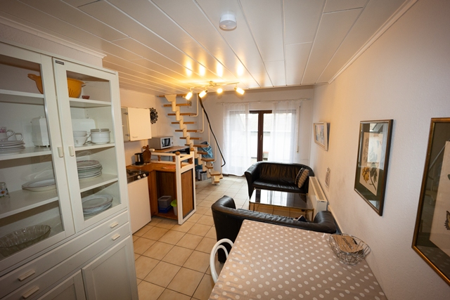 Zweier Appartment 3 Wohnraum mit Küche